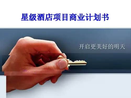 星级酒店项目商业计划书课件