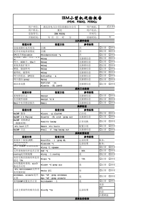 外管局巡检报告