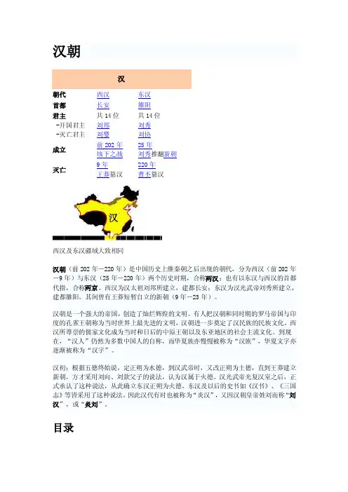 中国历史_汉朝