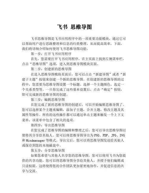 飞书 思维导图