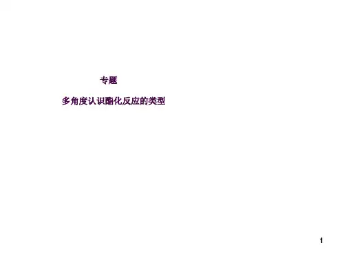 必修2--酯化反应专题ppt课件