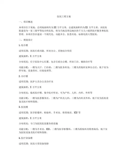 医院工程方案