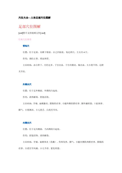 穴位大全