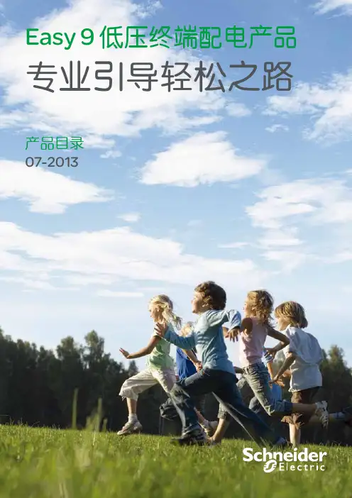 施耐德EA9选型资料详解