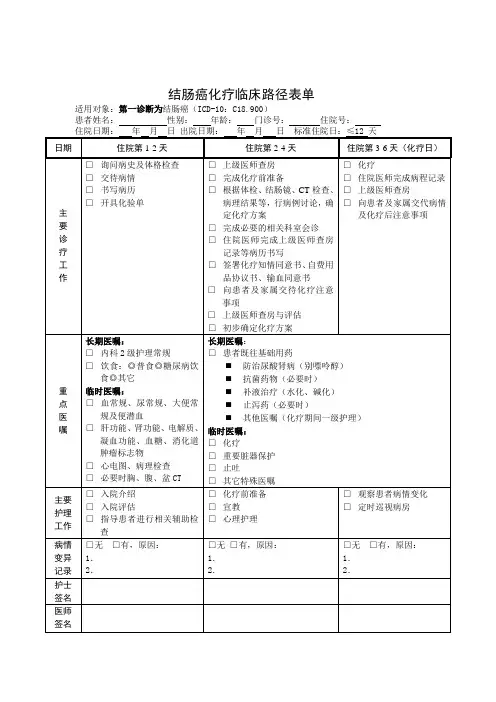 结肠恶性肿瘤