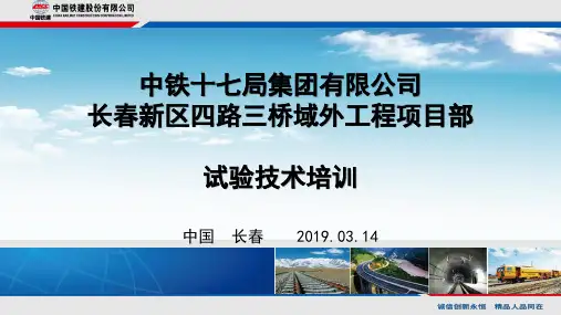 市政公路-试验检测PPT