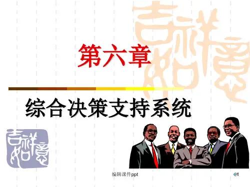《综合决策支持系统》PPT课件