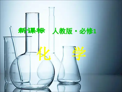 人教版高中化学必修一全册课件