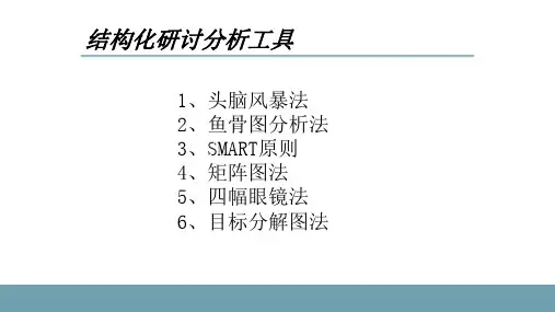 结构化研讨工具  ppt课件