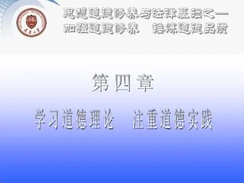 思修第四章2013