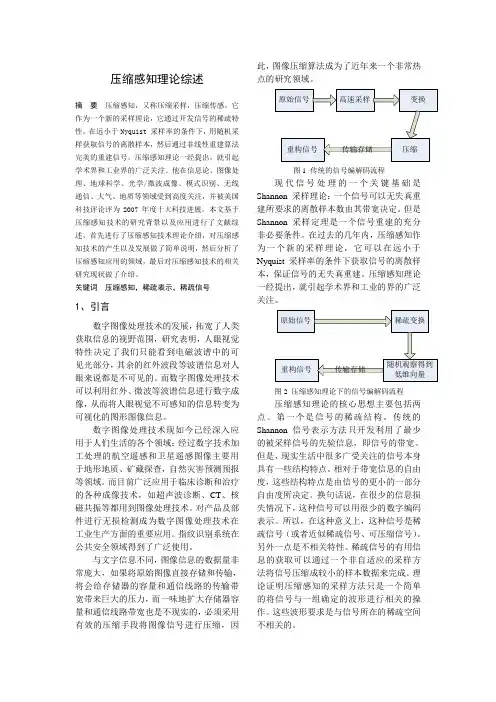 模式识别-压缩感知