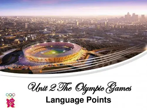 M2U2 Language Points 语言点整合
