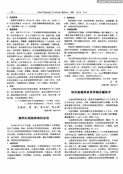 稻田套播黑麦草养鹅关键技术
