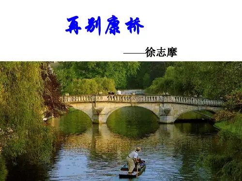 6.2《再别康桥》课件统编版高中语文选择性必修下册(1)