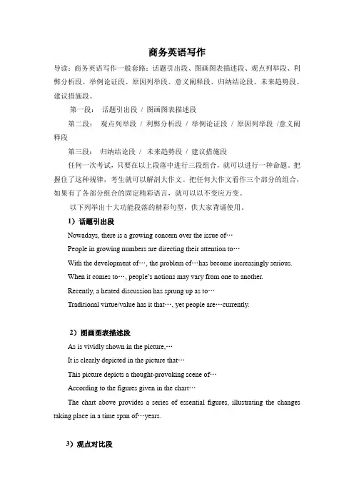 BEC商务英语写作(Higher)