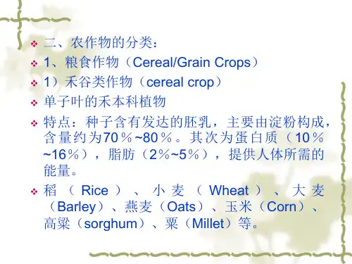 粮油食品原料