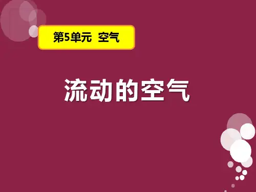 《流动的空气》空气PPT课件