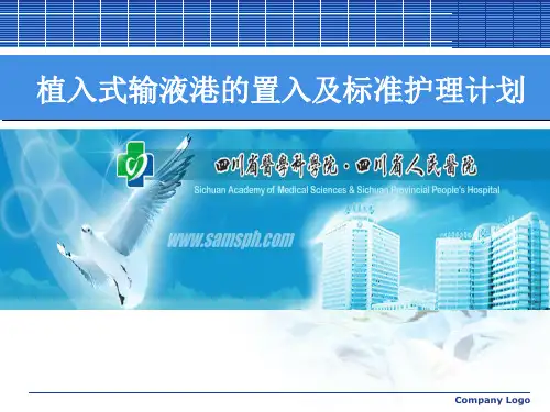 讲课件(输液港)