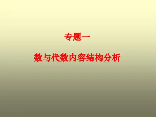 数与代数ppt