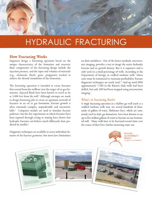HYDRAULIC FRACTURING水力压裂解读