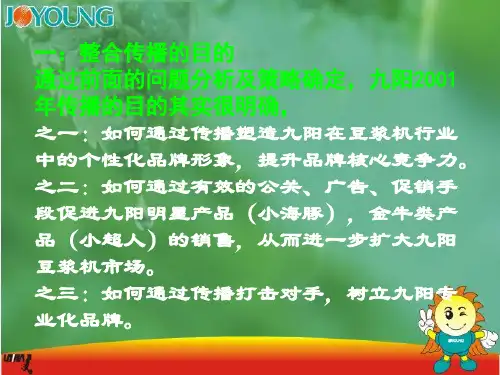 某公司整合传播推广方案