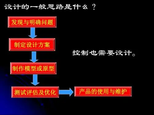 四《控制系统的设计与实施》