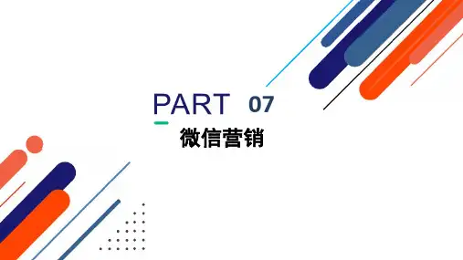 新媒体营销课程-7.6-7.7 微信营销(2)