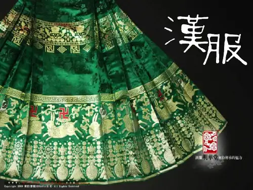 汉服 英语演讲 ppt