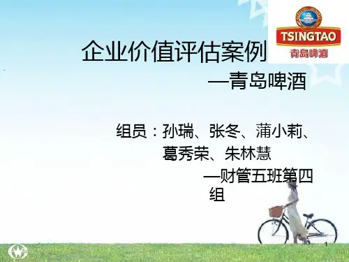 企业价值评估案例PPT课件
