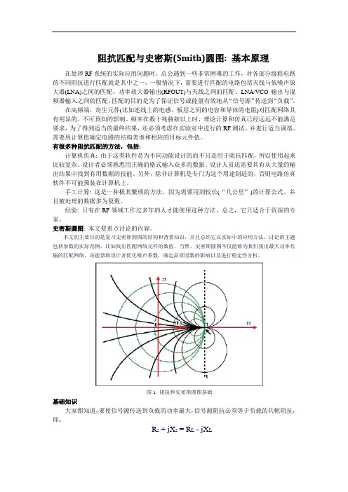 阻抗匹配与史密斯(Smith)圆图 基本原理