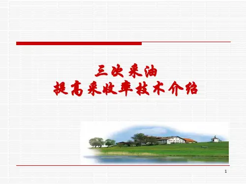 三次采油提高采收率技术介绍课件