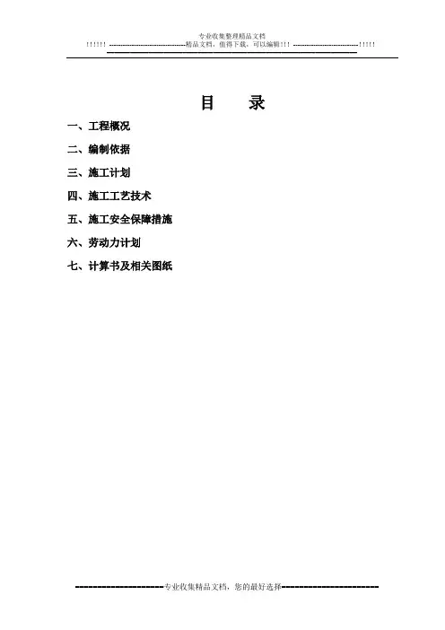 20、专家论证(深基坑土方施工方案)Microsoft Word 文档