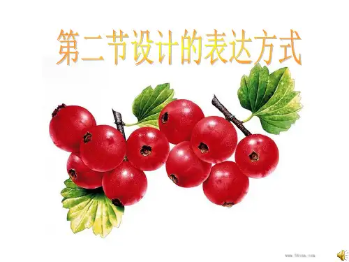 设计的表达方式