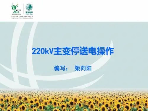 (完整版)220kV主变停送电操作