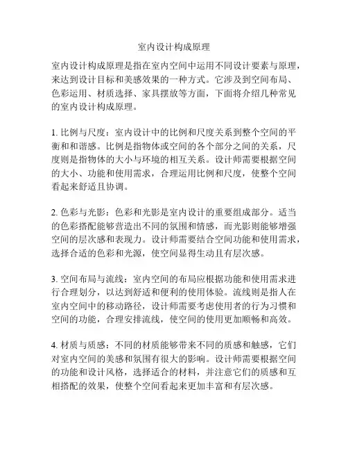 室内设计构成原理