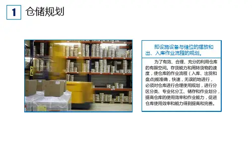 企业仓库规划和管理报告仓储库房PPT专题演示