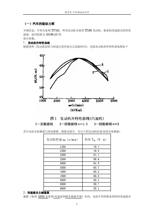 第2 章 汽车纵向动力学