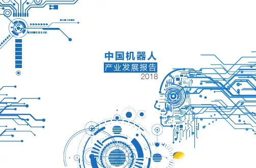2018年中国机器人产业发展报告