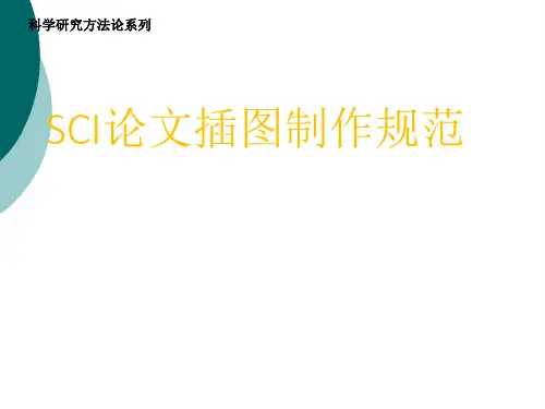 SCI论文插图规范