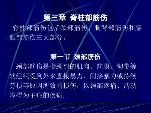 中医筋伤3节