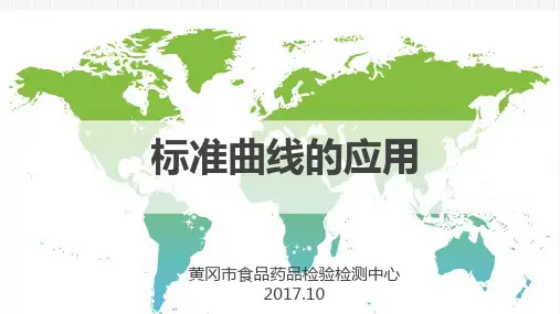 线性标准曲线应用