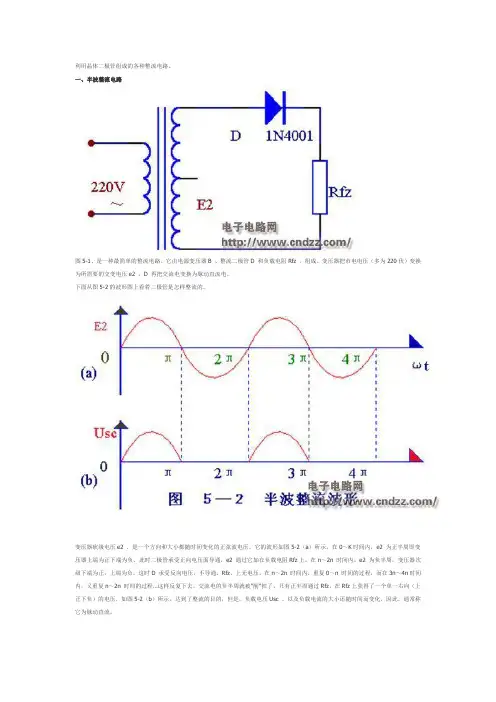 二极管整流电路