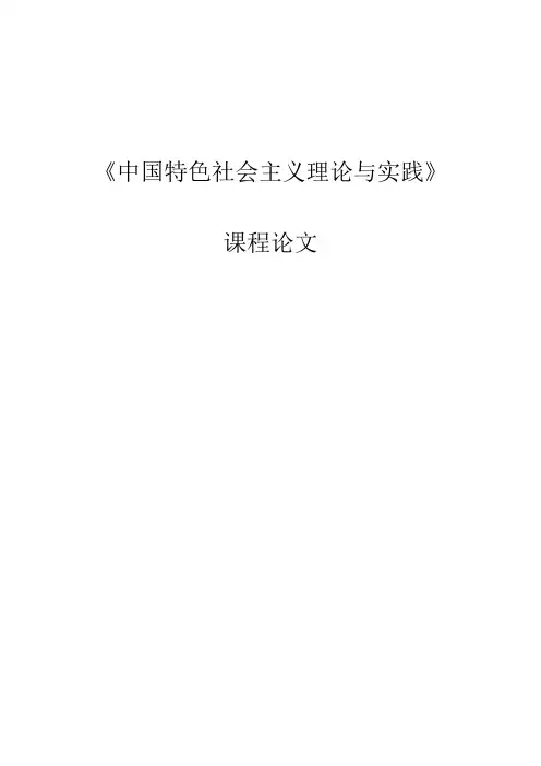 改革开放以后对社会主义的重新认识