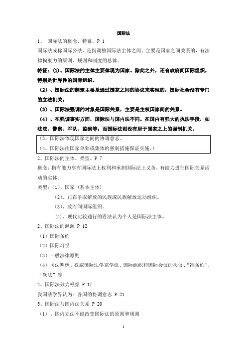 国际法