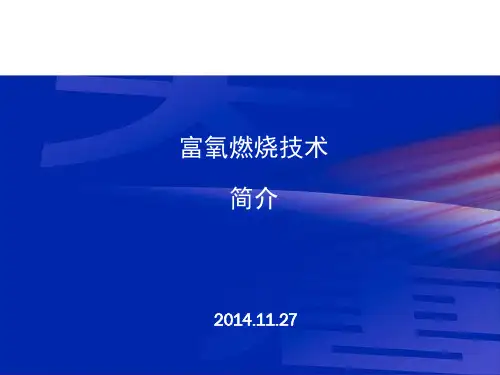 富氧燃烧技术简介