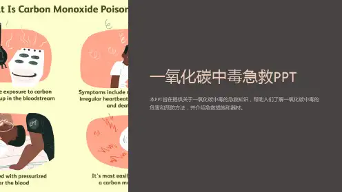一氧化碳中毒急救PPT