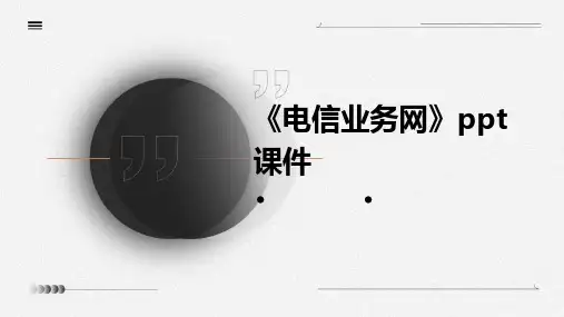 《电信业务网》课件