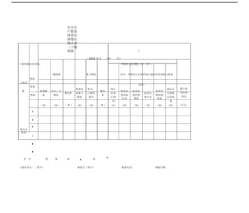 安全生产隐患排查治理情况统计表.docx