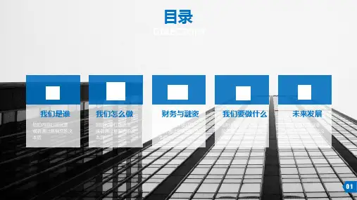 商业计划书PPT模板4PPT35页