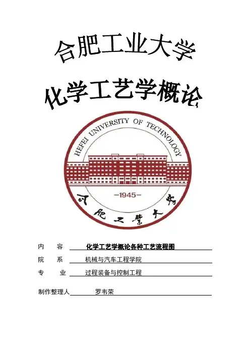 化工工艺流程图